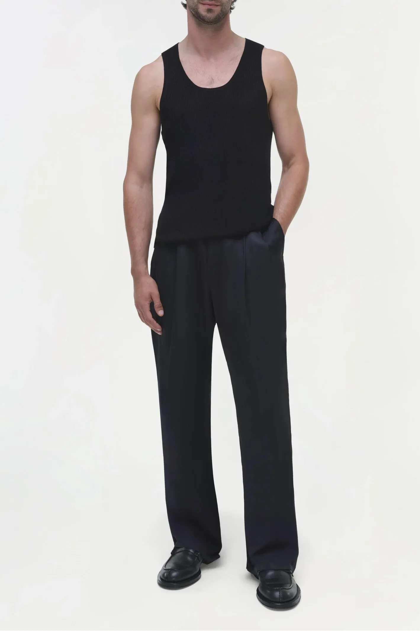 Wilson Wide Leg Pleated Trouser (Final Sale) sold by Curio product image thumbnail 5