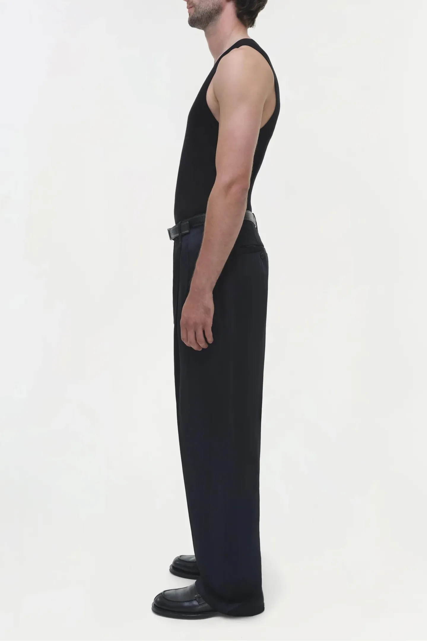 Wilson Wide Leg Pleated Trouser (Final Sale) sold by Curio product image thumbnail 3