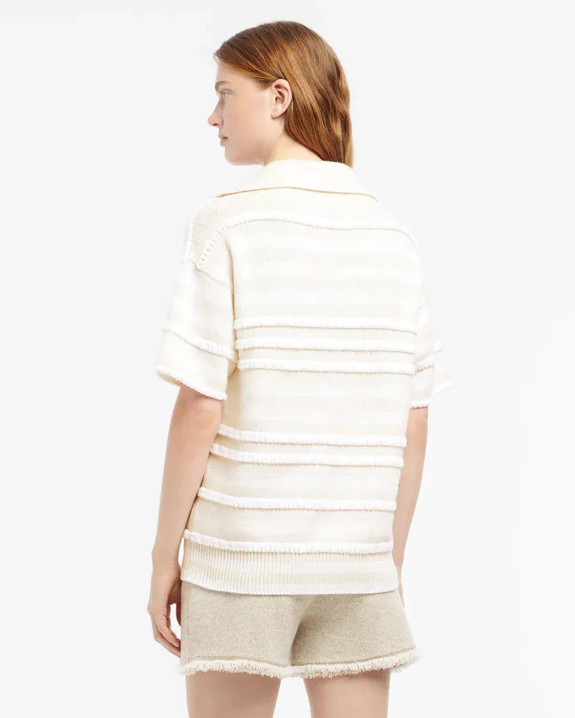SS Polo Pullover Ripple Stripe (Final Sale) sold by Curio product image thumbnail 2