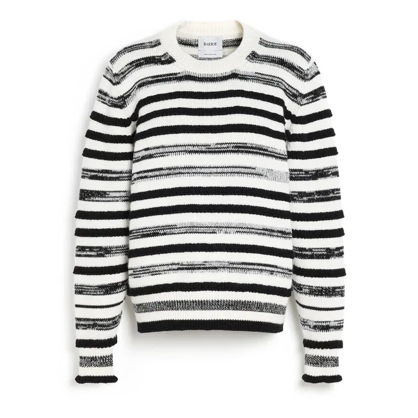 Striped Cashmere and Cotton Round-Neck Jumper (Final Sale) sold by Curio product image thumbnail 3