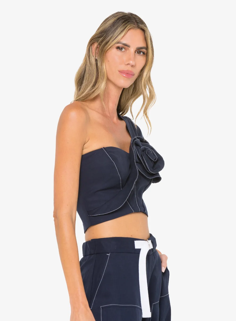 Blaire Top Navy (Final Sale) sold by Curio product image thumbnail 2