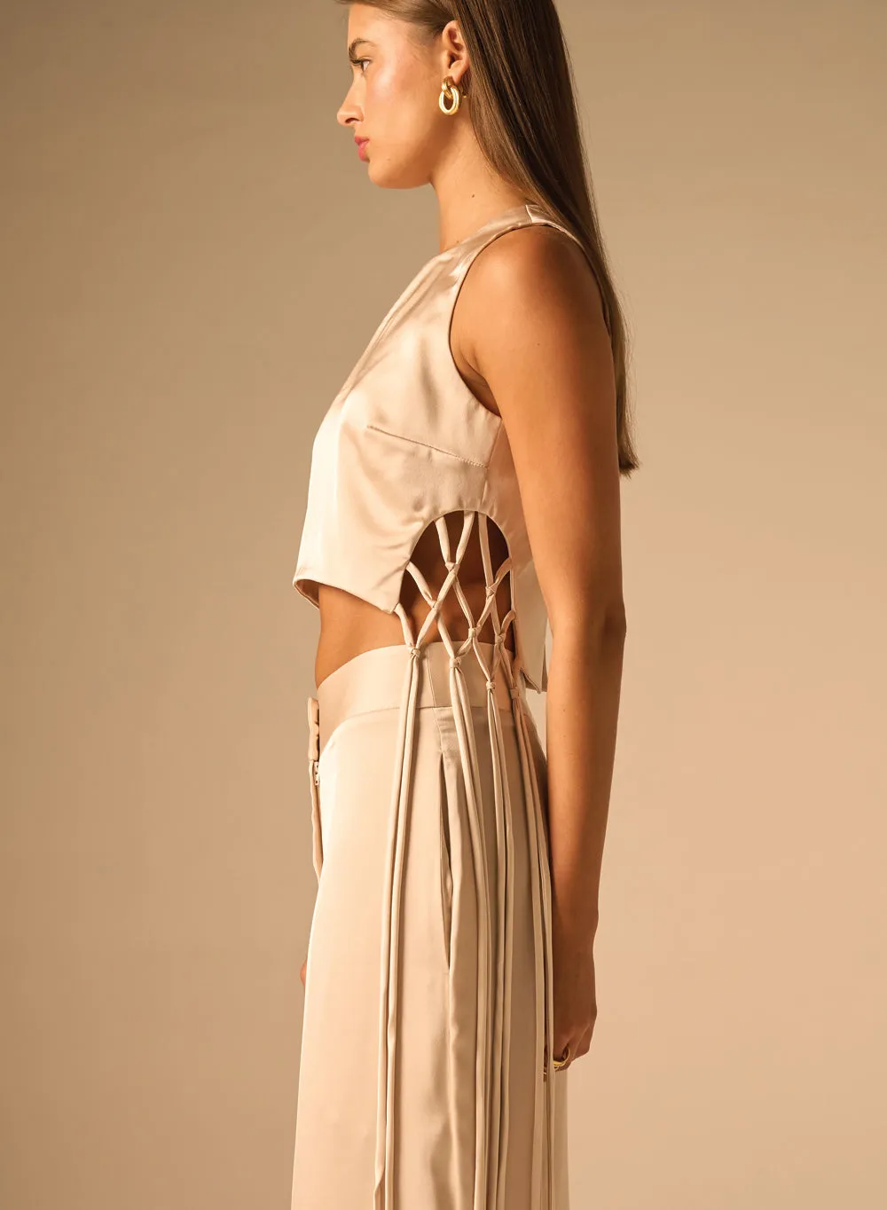 Benitta Top Champagne sold by Curio product image thumbnail 2