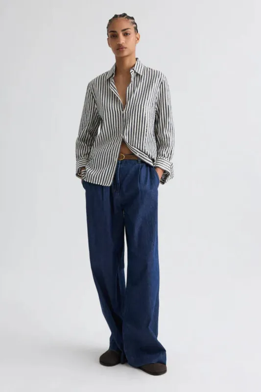 The Hudson St Pant Dark Stone sold by Curio