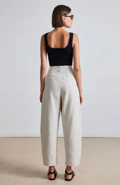 Bari Crop Trouser Flax sold by Curio product image thumbnail 2