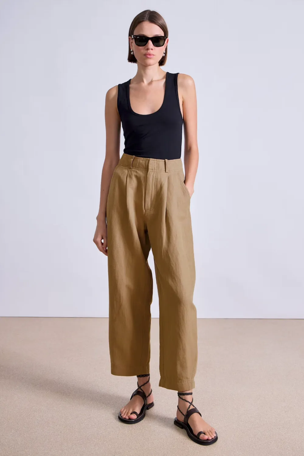 Bari Crop Trouser sold by Curio