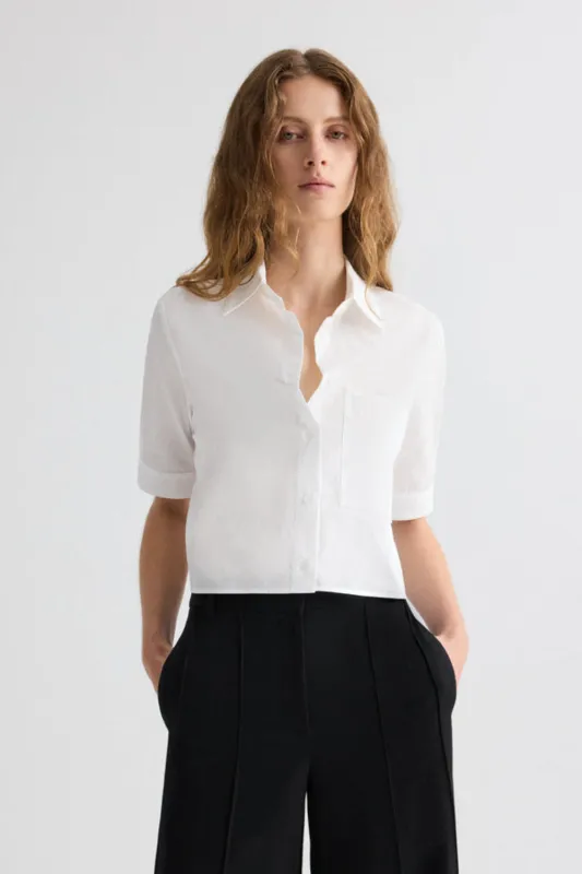 Short Lived Shirt Ivoire sold by Curio