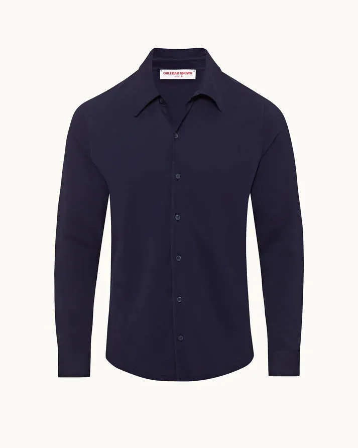 Giles Pique GD Deep Ink Blue sold by Curio product image thumbnail 3