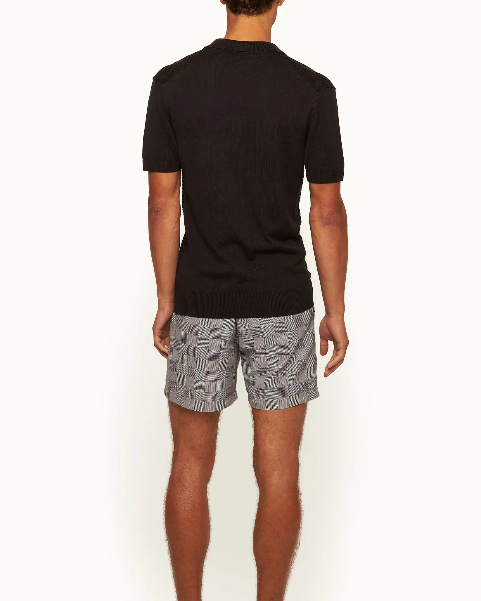 Horton 007 Tie Stitch Polo sold by Curio product image thumbnail 2