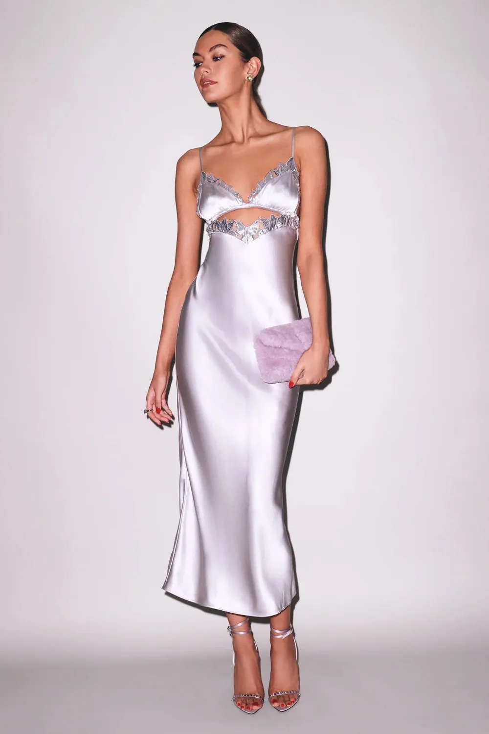 Lily Embroidery Cutout Slip sold by Curio