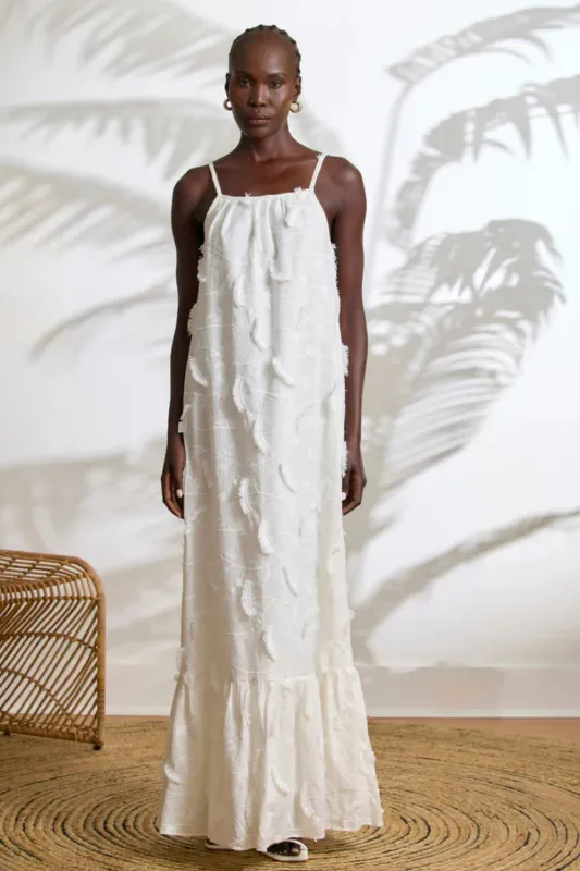Fari Dress Kheff Blanc sold by Curio