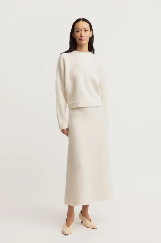 Briara Long Skirt sold by Curio