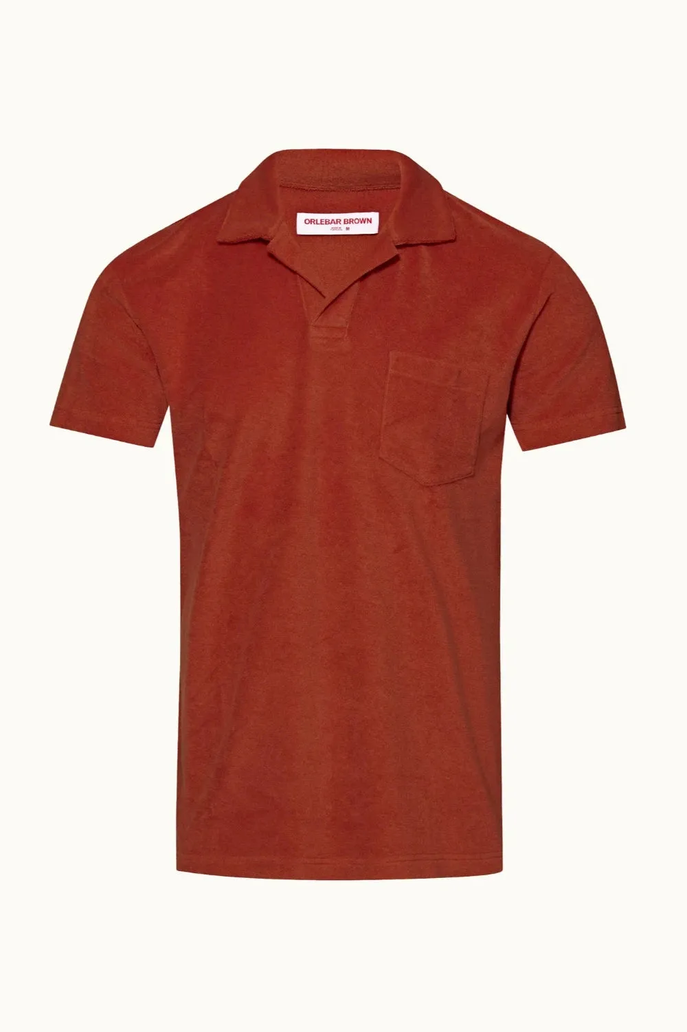 Terry Toweling Polo Canela sold by Curio product image thumbnail 3