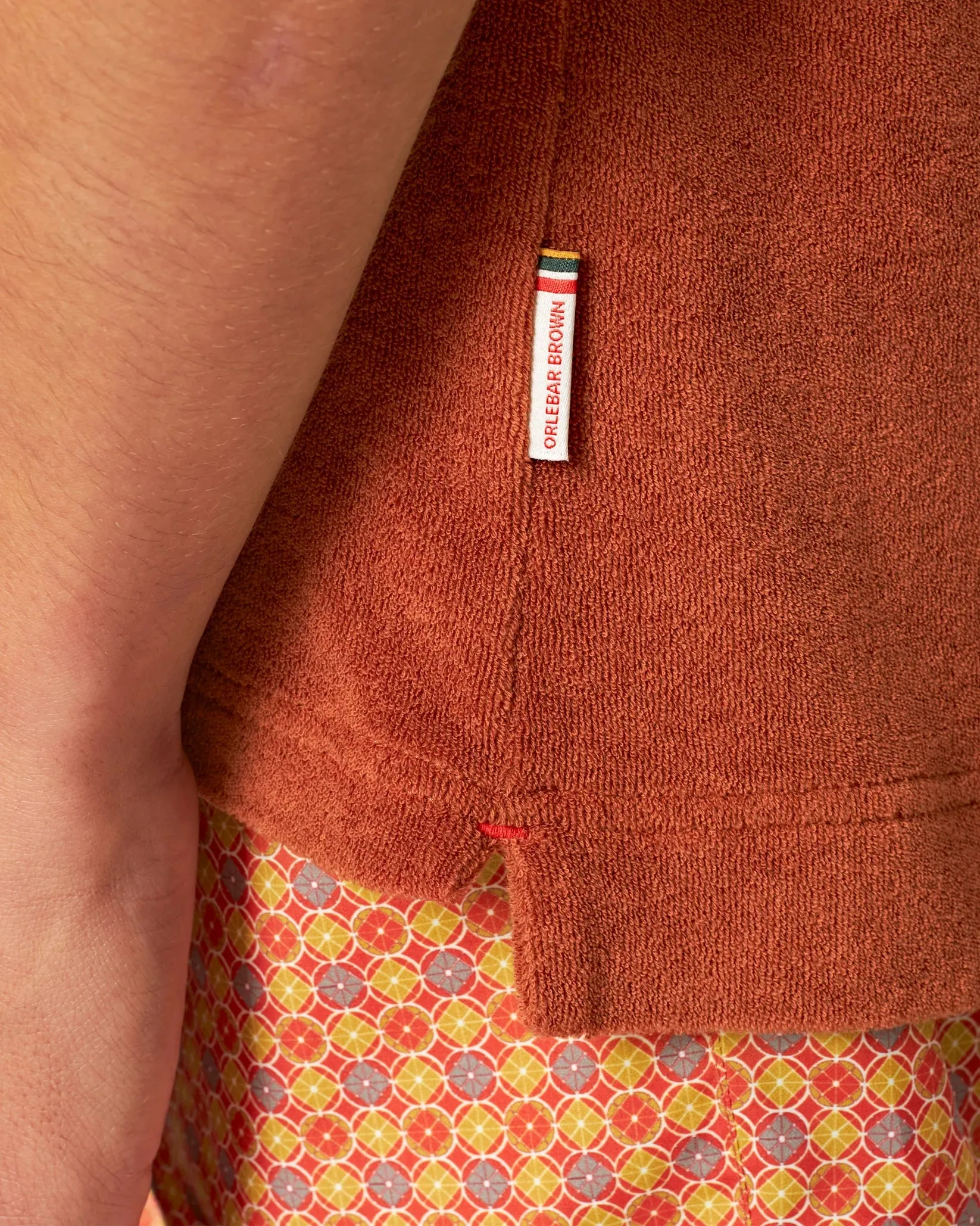 Terry Toweling Polo Canela sold by Curio product image thumbnail 4