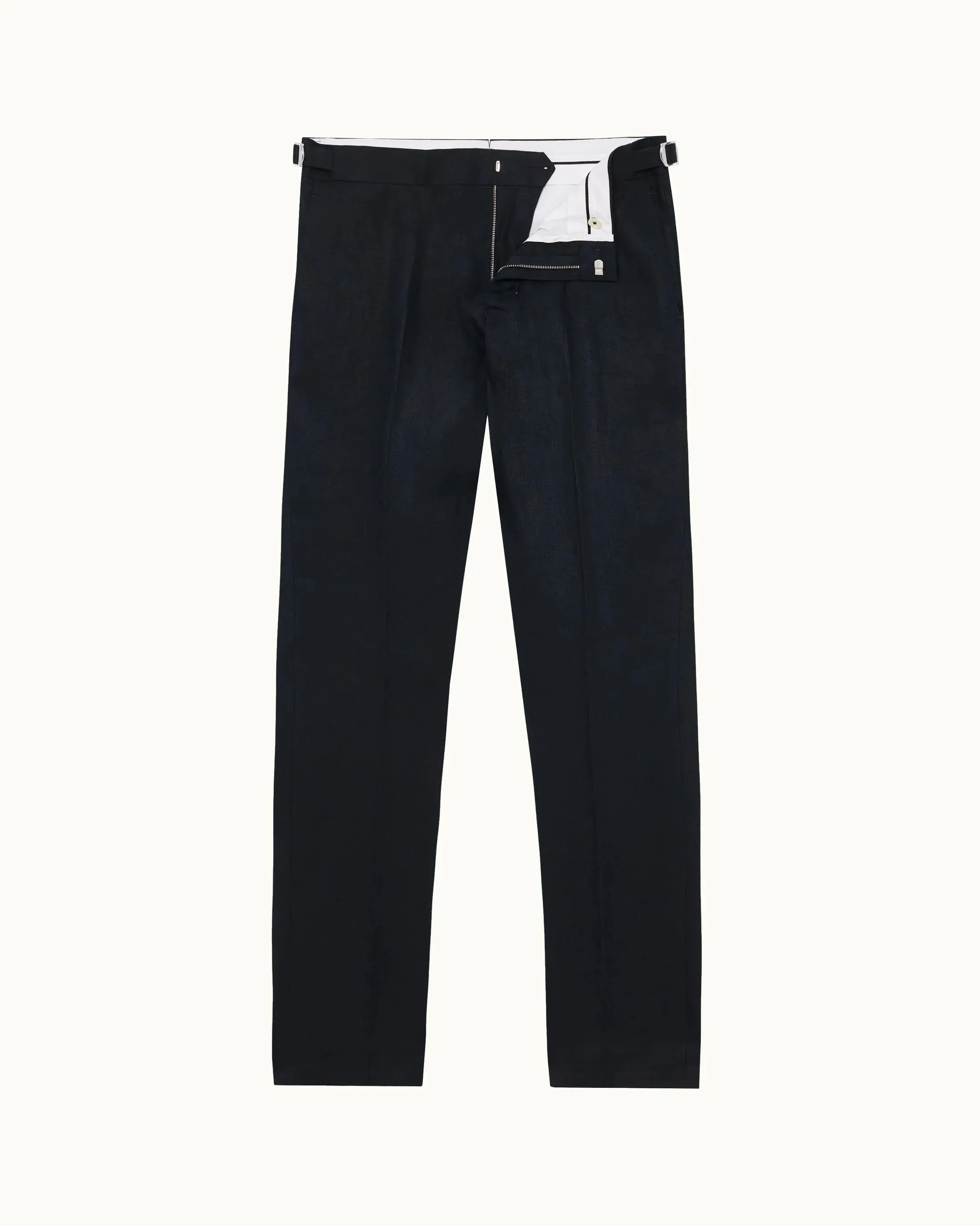 Griffon Italian Linen Night Iris Pant sold by Curio product image thumbnail 4