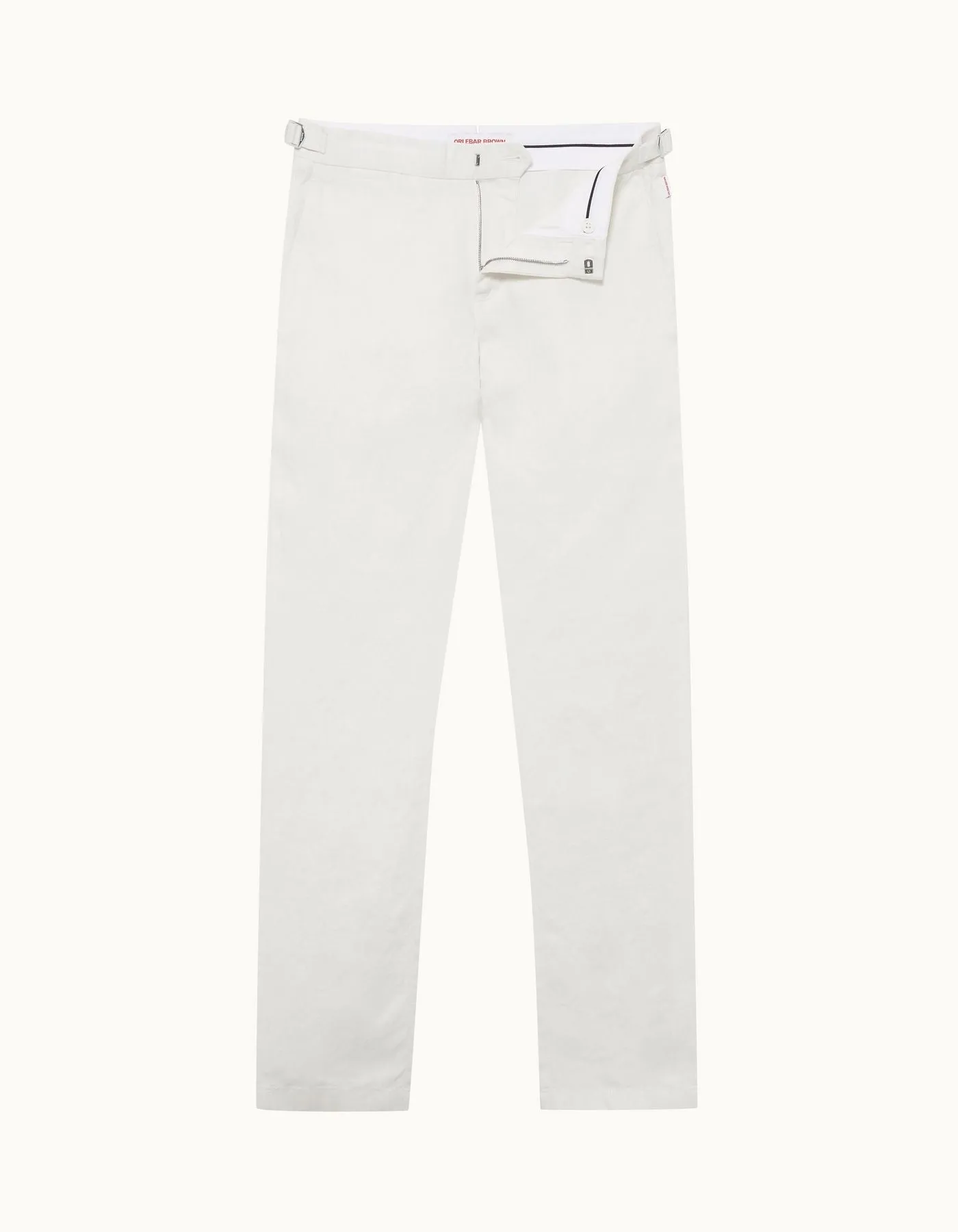Griffon Linen White Pants sold by Curio product image thumbnail 3