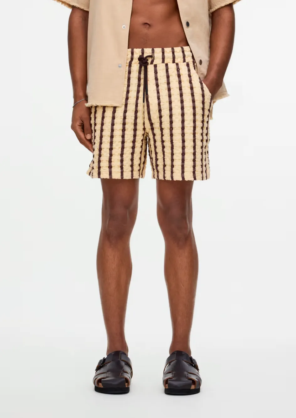 Tartufo Porto Waffle Shorts sold by Curio product image thumbnail 2
