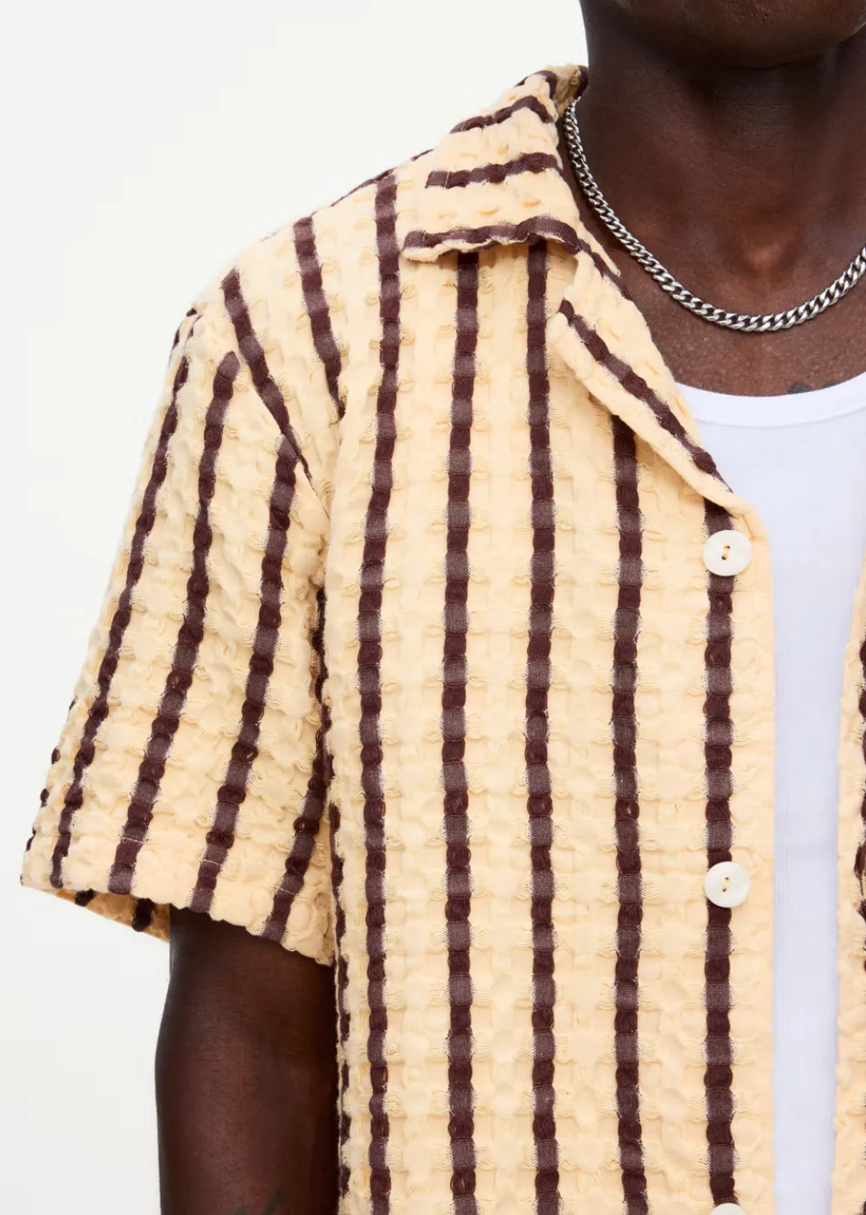 Tartufo Cuba Waffle Shirt sold by Curio product image thumbnail 4