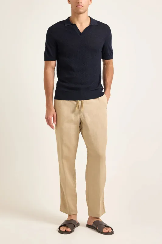 Horton Silk Cotton Solstice Polo sold by Curio