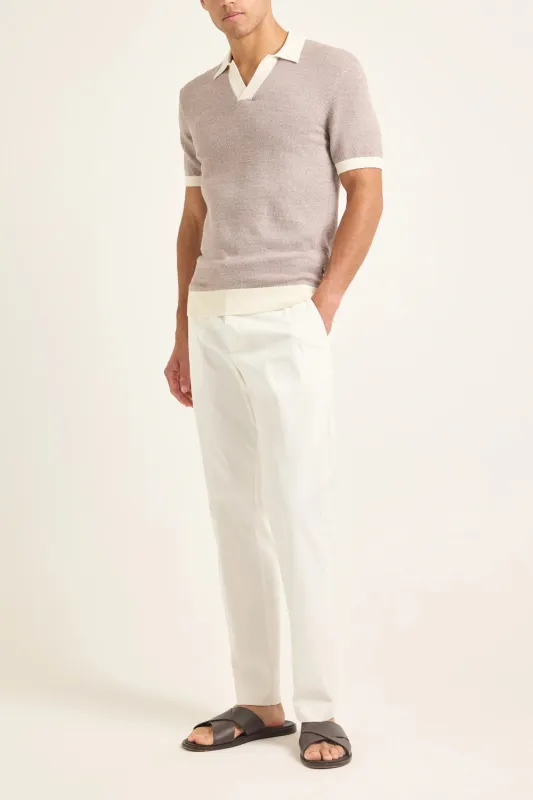 Horton Contrast Polo sold by Curio