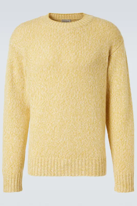 Alba Sweater Yellow-White sold by Curio