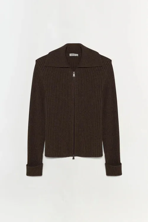 Geoff Cashmere Zip Up Jacket sold by Curio product image thumbnail 4