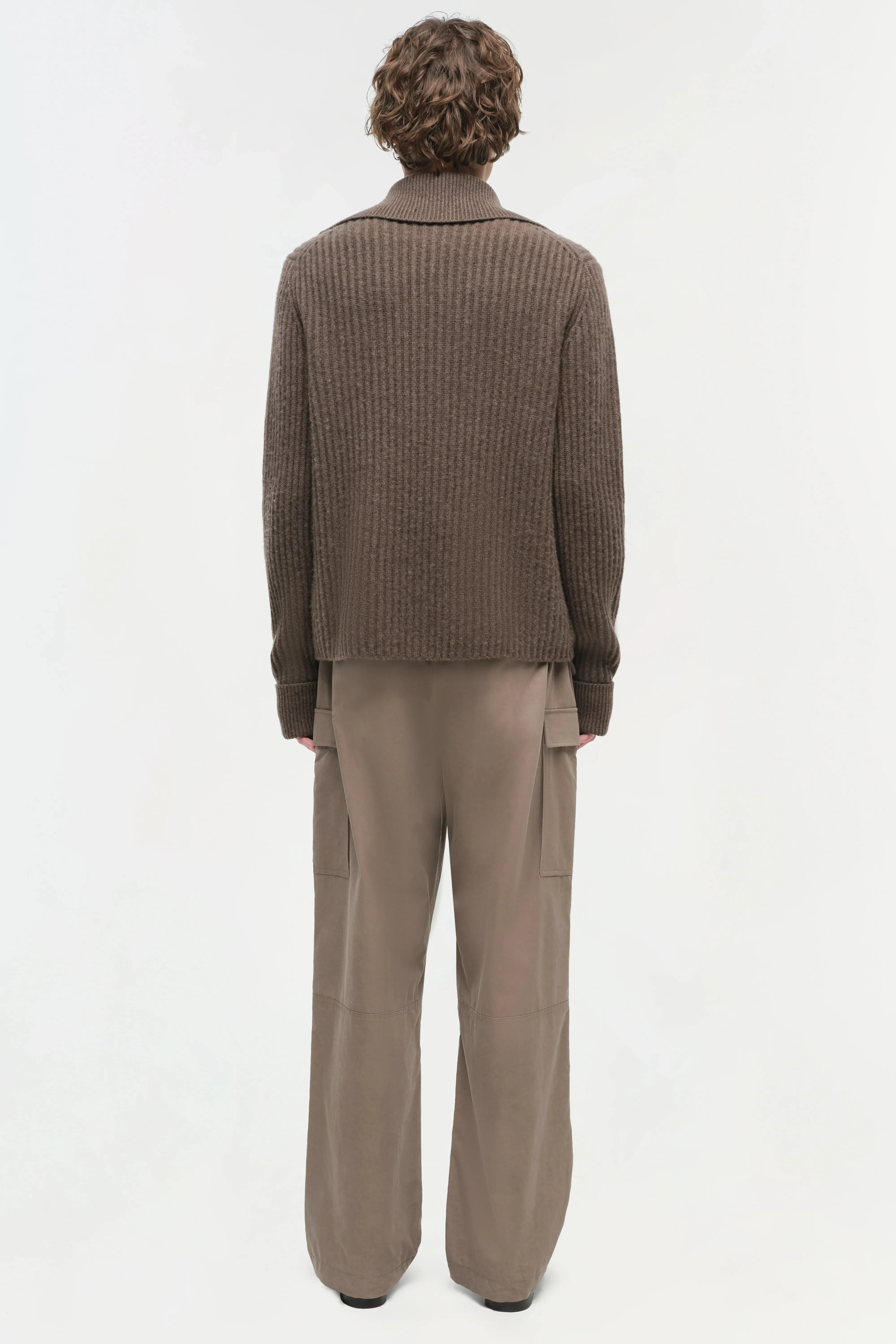 Geoff Cashmere Zip Up Jacket sold by Curio product image thumbnail 3