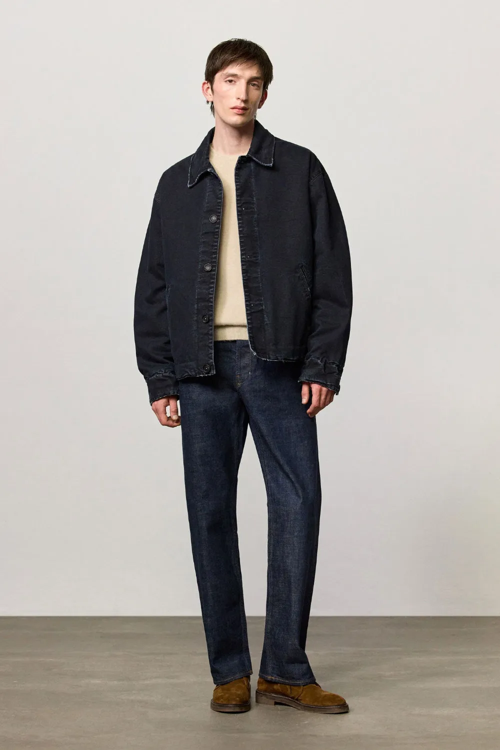 Cadillac Canvas Jacket Dark Blue sold by Curio