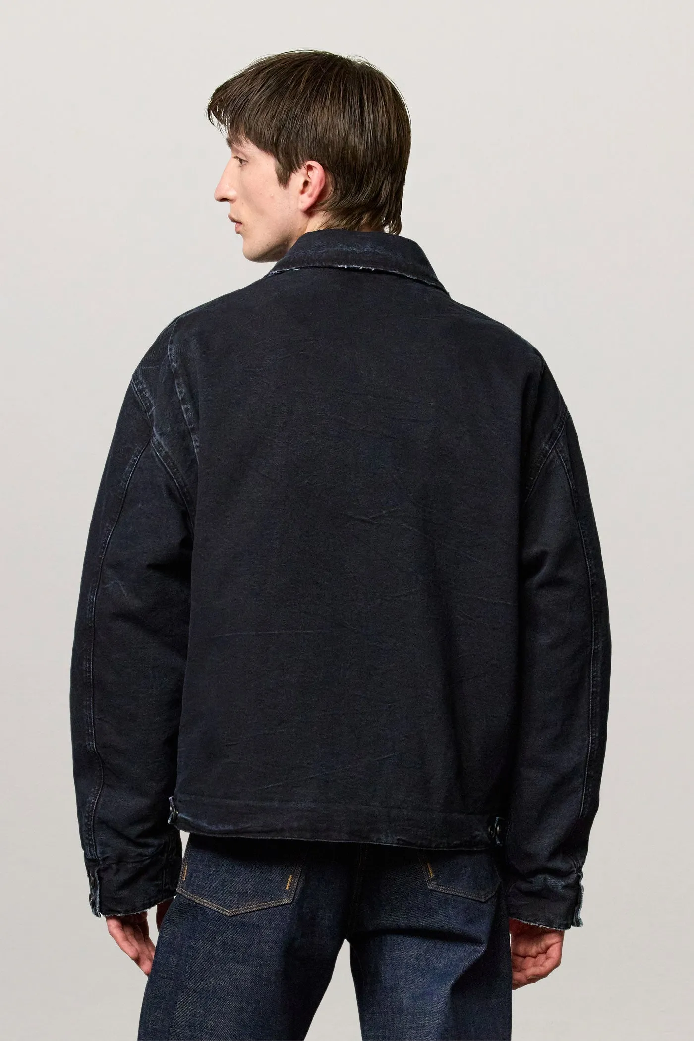 Cadillac Canvas Jacket Dark Blue sold by Curio product image thumbnail 3