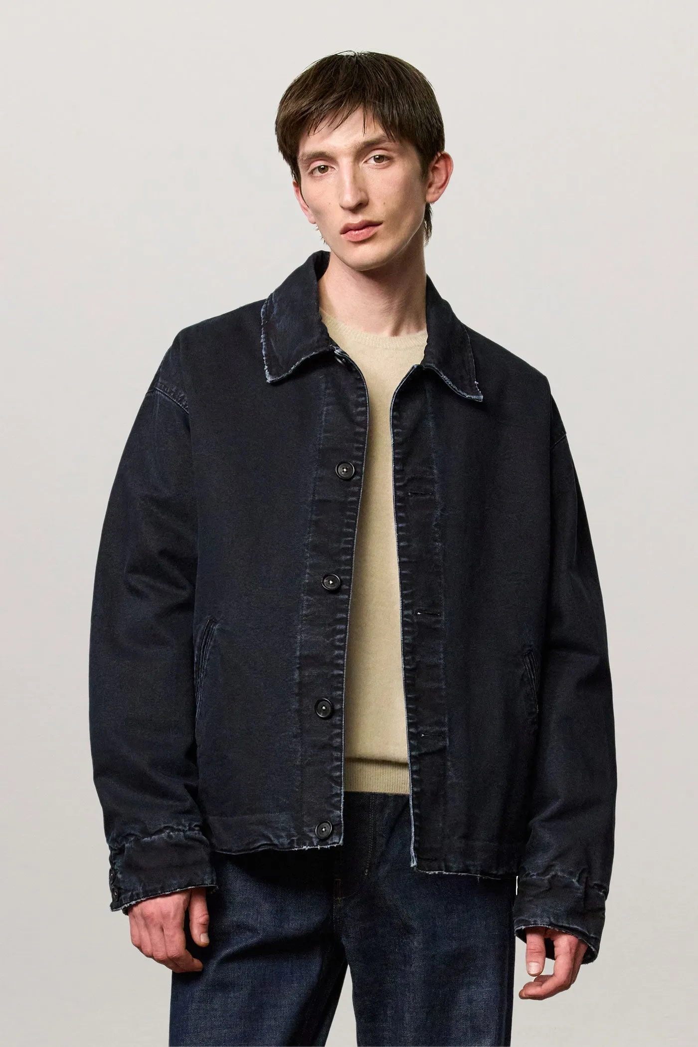 Cadillac Canvas Jacket Dark Blue sold by Curio product image thumbnail 2