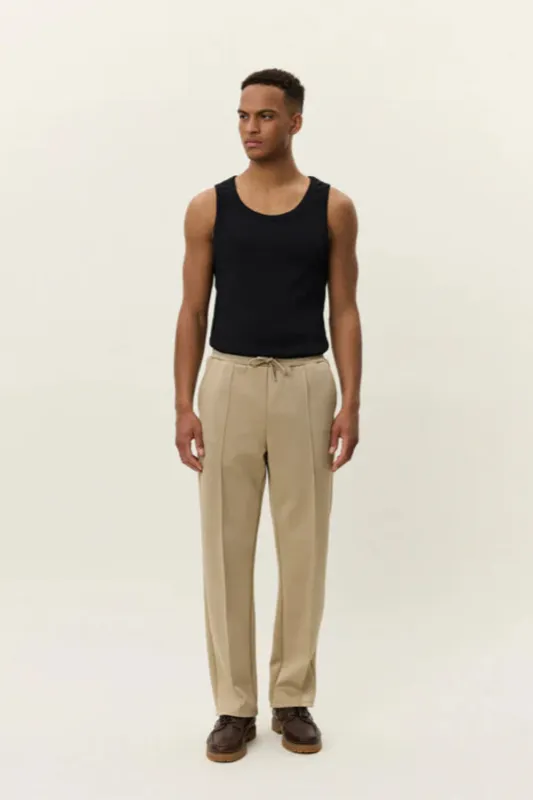 Ballier Casual Track Pants Dark Sand sold by Curio