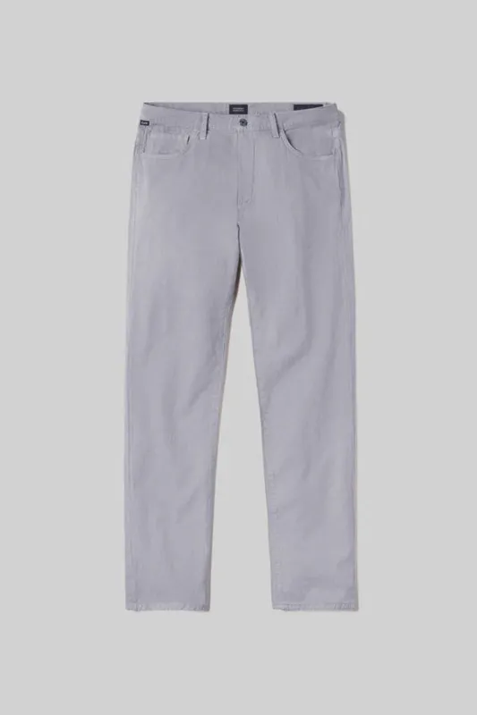 Gage Slim Straight Stretch Jeans Hematite sold by Curio