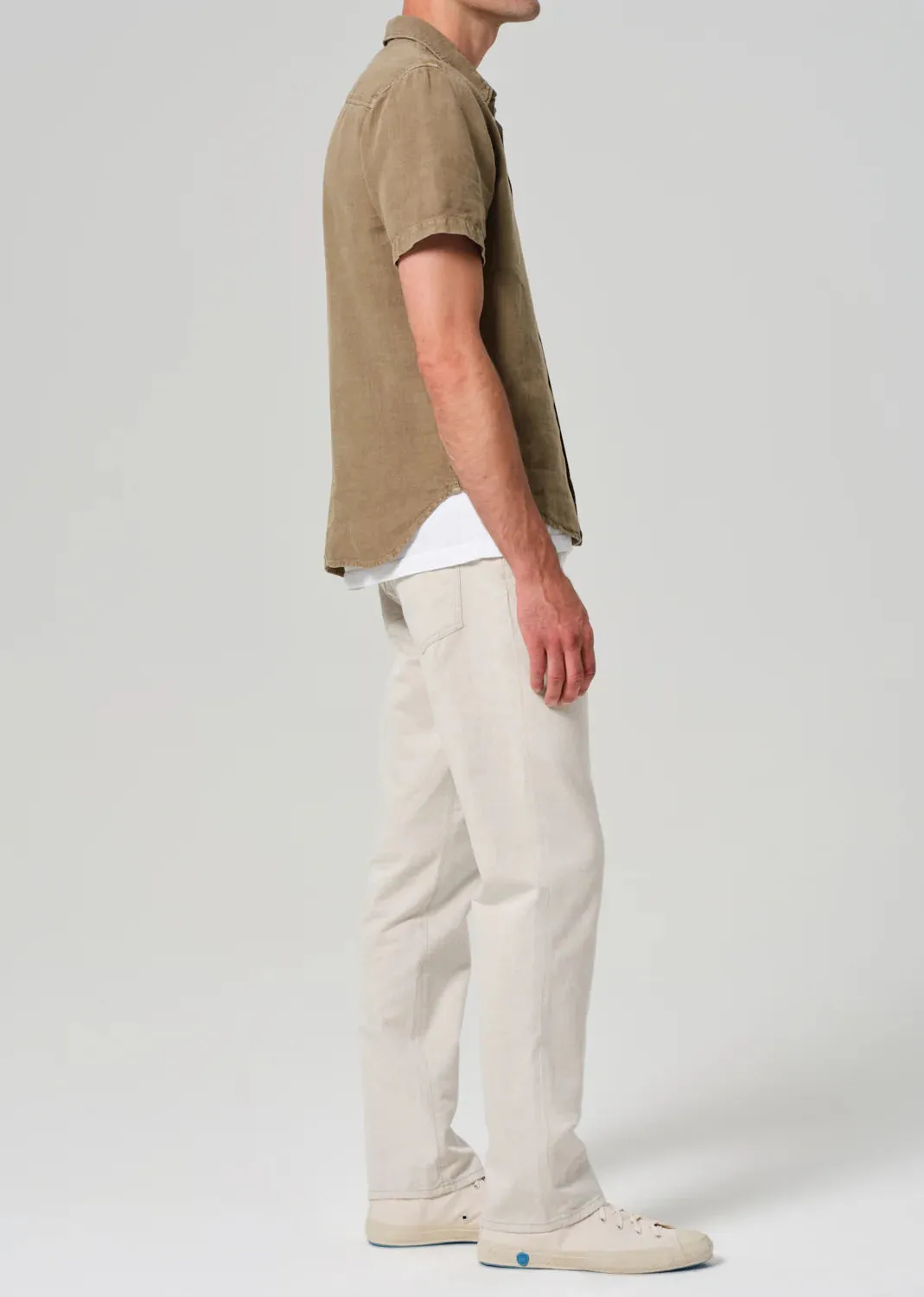 Elijah Relaxed Straight Linen Jeans sold by Curio product image thumbnail 3