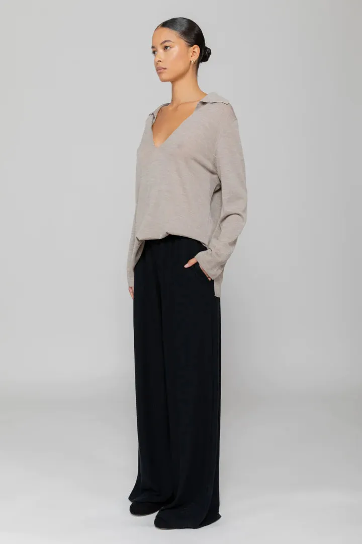 Lauren Pleated Pocket Pant Black sold by Curio product image thumbnail 2
