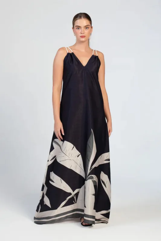 Jwana Dress Sierra Noir made by Curio