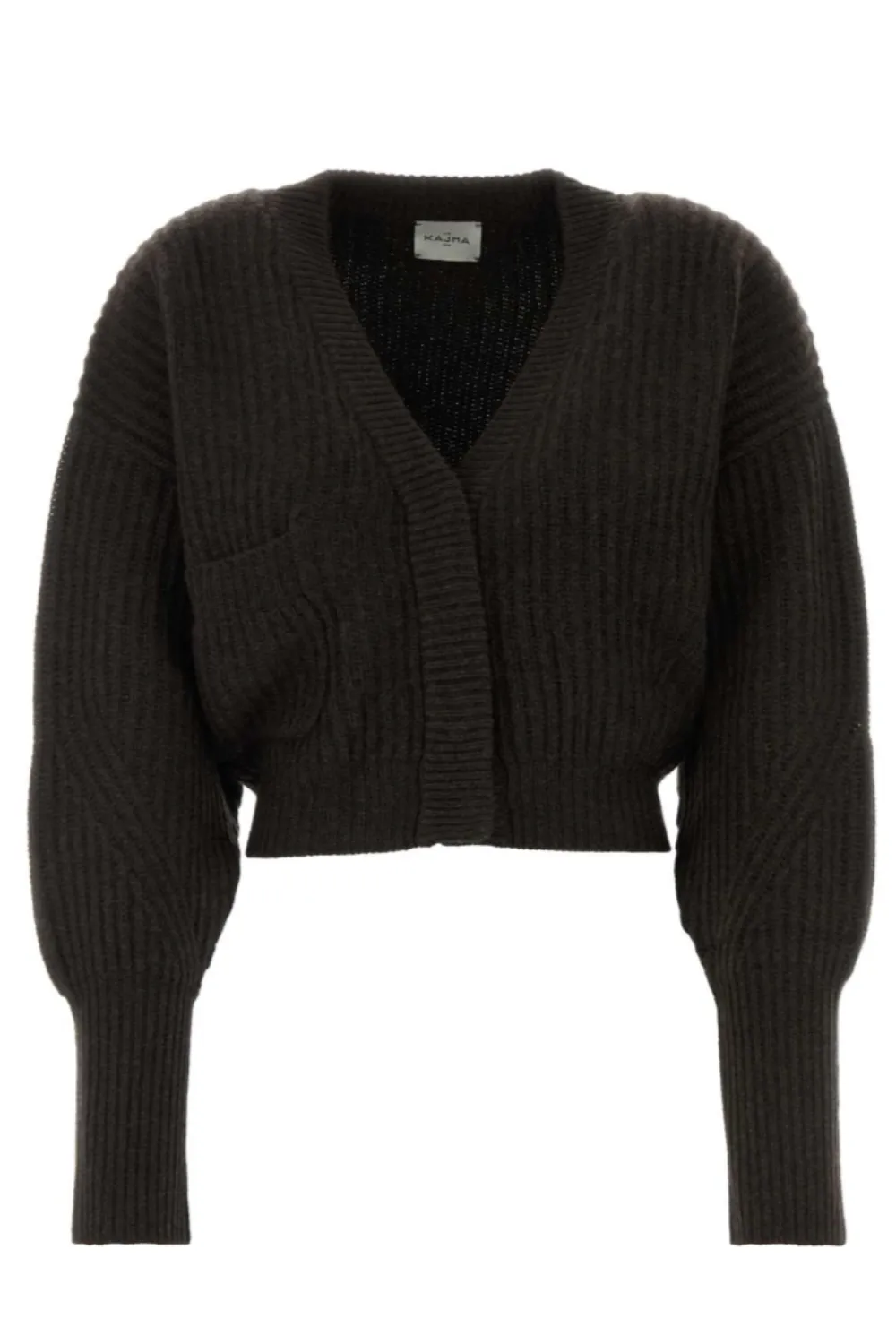 Monaco Cardigan Chocolate sold by Curio