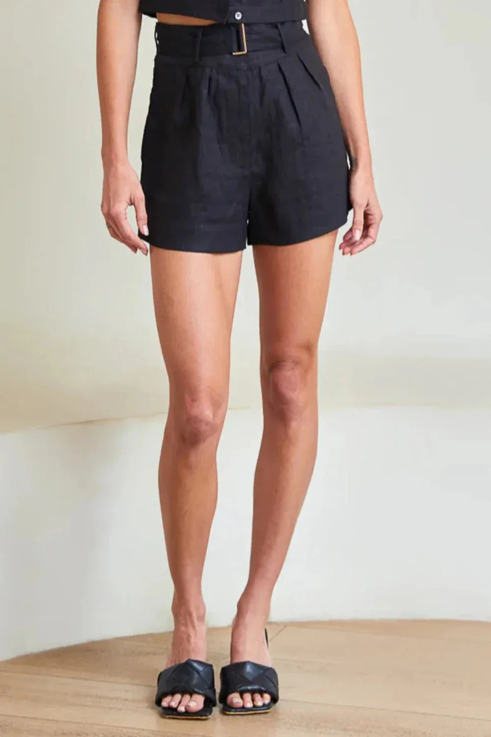 Zinna Short Black sold by Curio