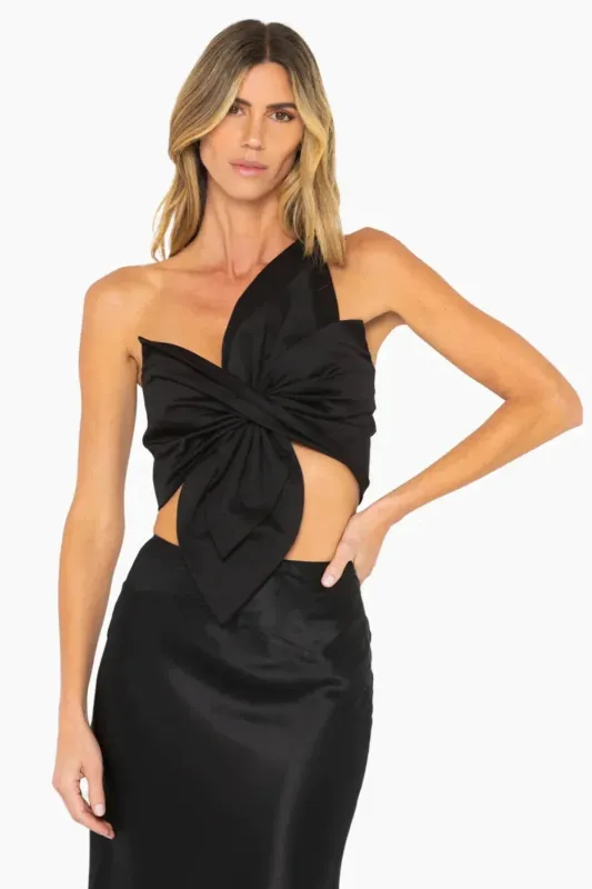 Orchid Top Black sold by Curio