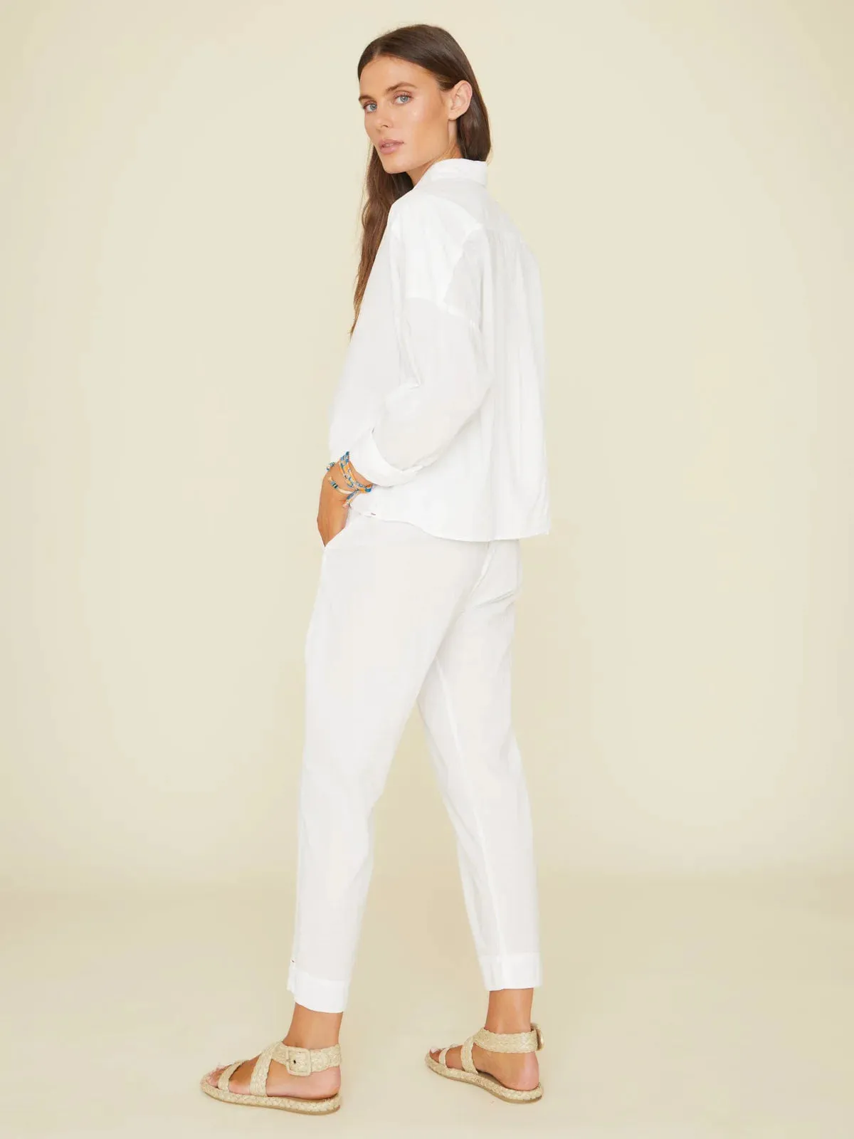 Draper Pant in White sold by Curio product image thumbnail 2