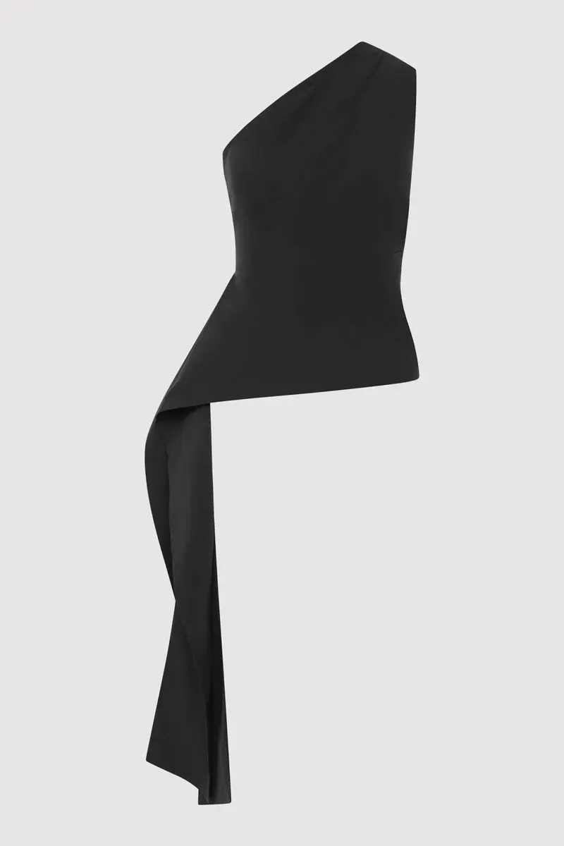 Asymm Origami Top Black sold by Curio product image thumbnail 3