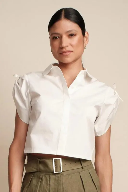 Emma Top White sold by Curio