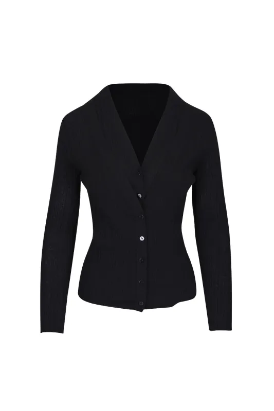 Vanna Cardigan Black made by Lisa Yang