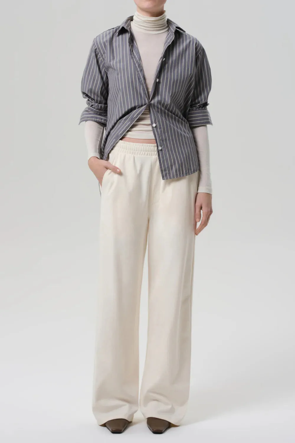 Brynn Drawstring Pants Pashmina sold by Curio