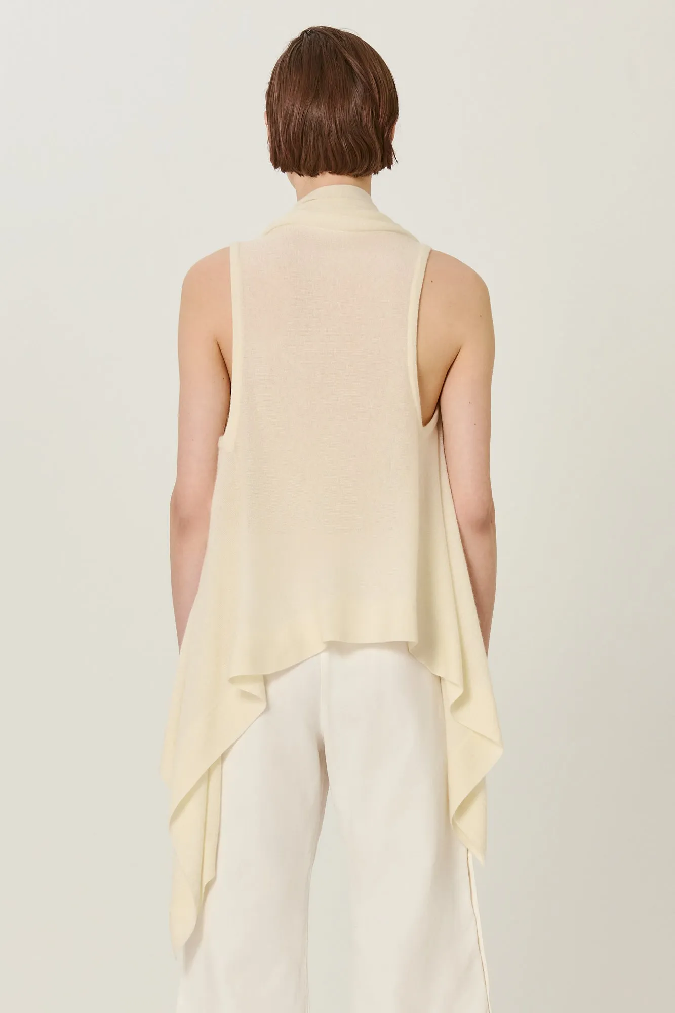 Two Ways Poncho Cardi Ivory sold by Curio product image thumbnail 3