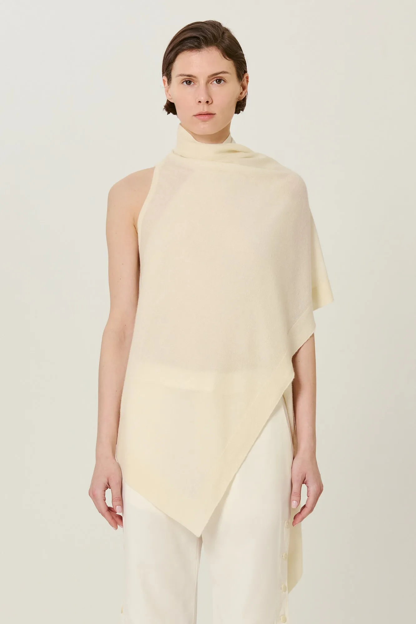 Two Ways Poncho Cardi Ivory sold by Curio product image thumbnail 2