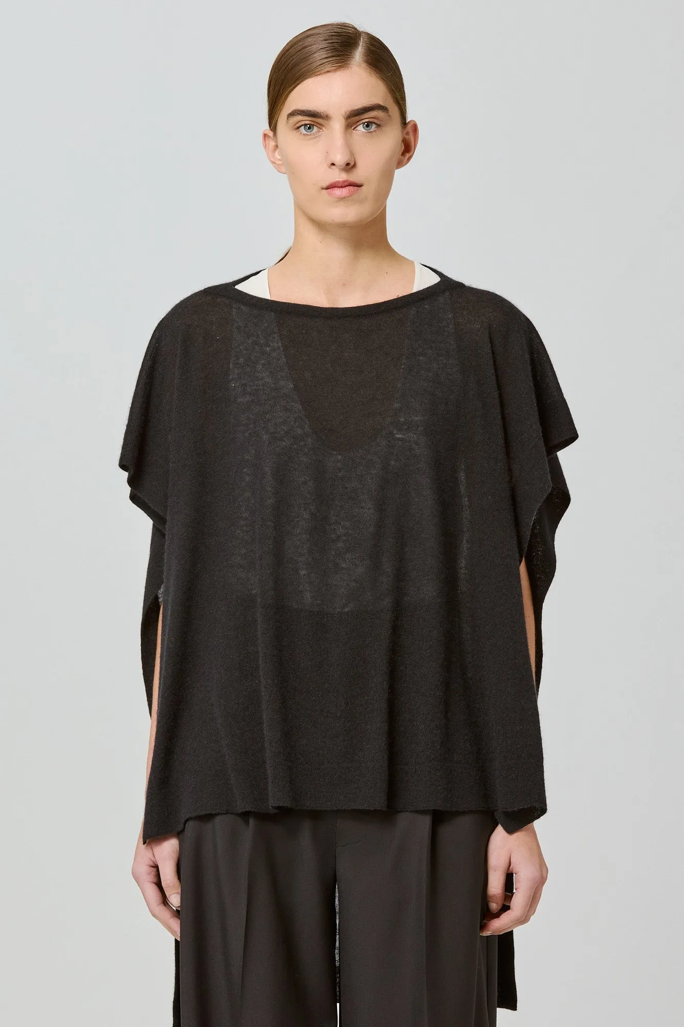 Two Ways Poncho Cardi Black sold by Curio product image thumbnail 5