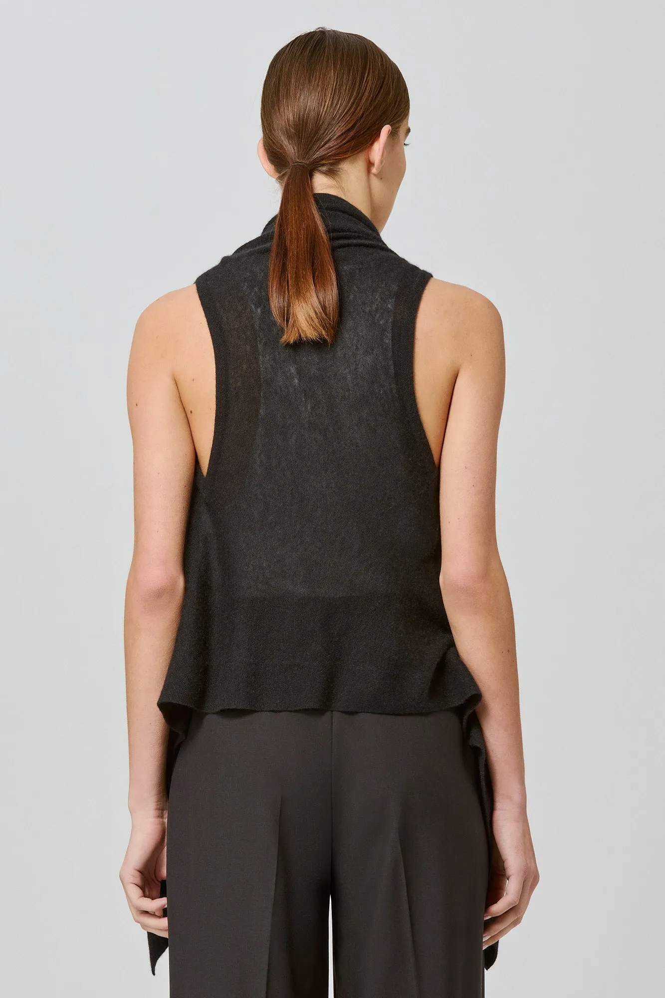 Two Ways Poncho Cardi Black sold by Curio product image thumbnail 4