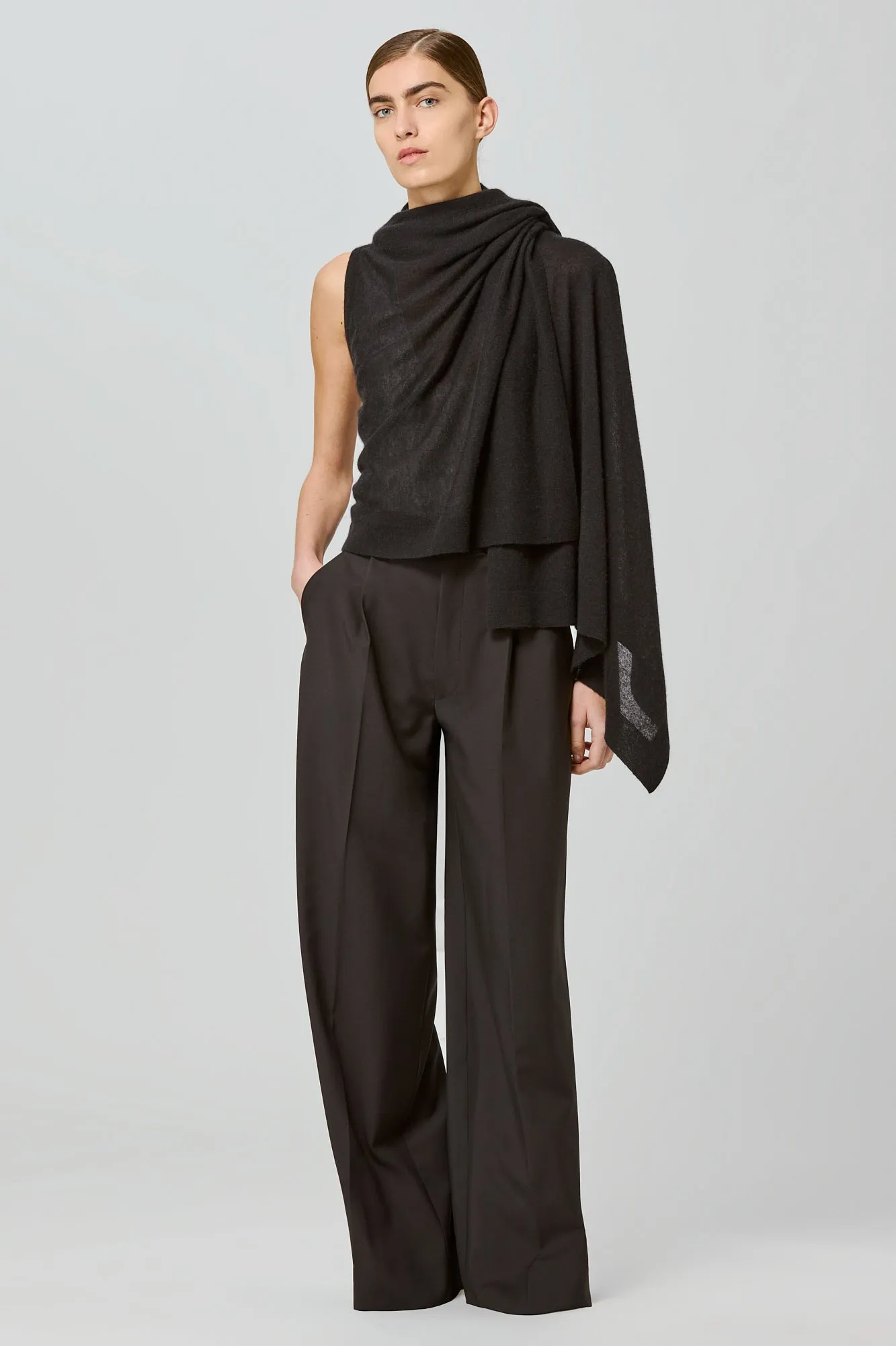 Two Ways Poncho Cardi Black sold by Curio product image thumbnail 2