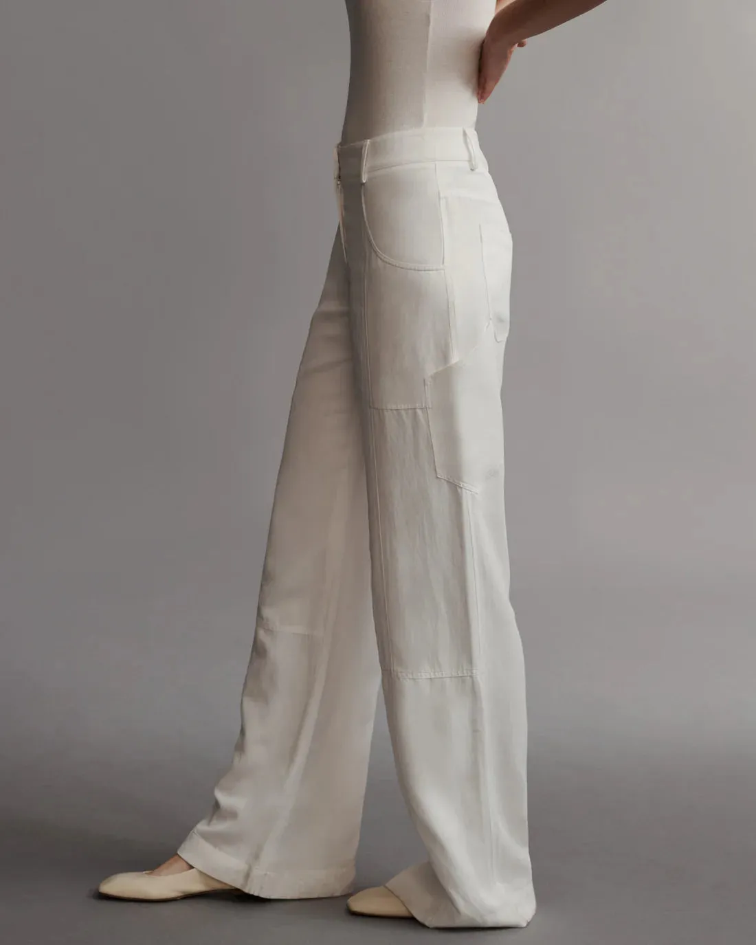 Chrystie Street Pant White sold by Curio product image thumbnail 4