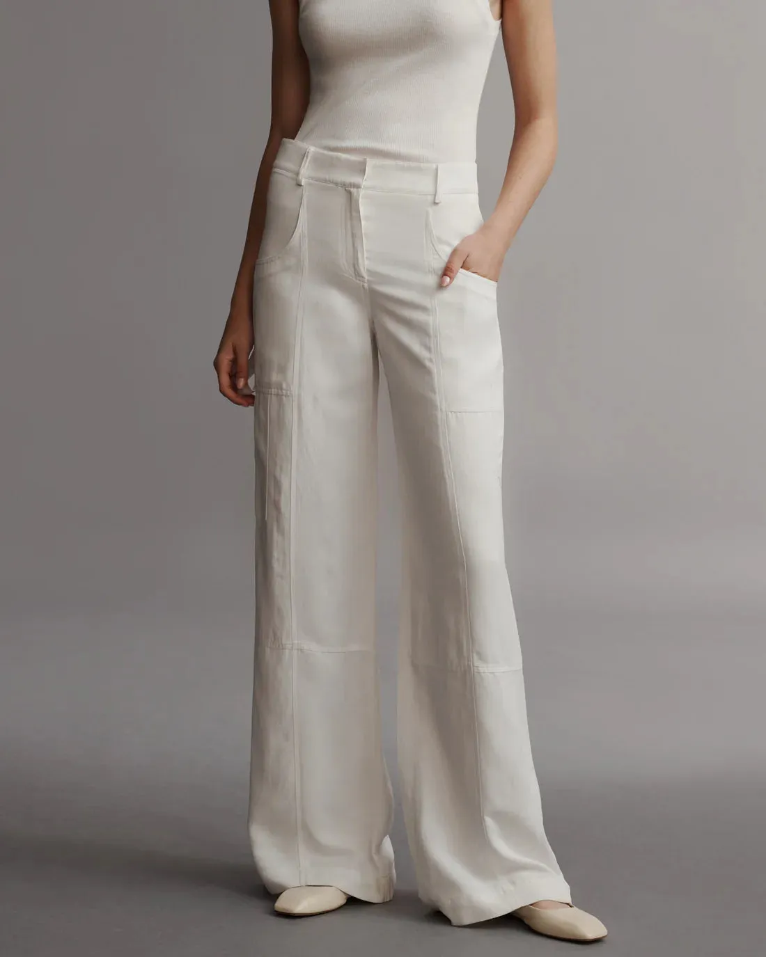 Chrystie Street Pant White sold by Curio product image thumbnail 2