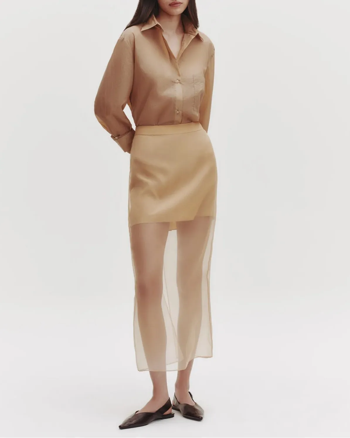 Next Morning Shirt Khaki sold by Curio product image thumbnail 4